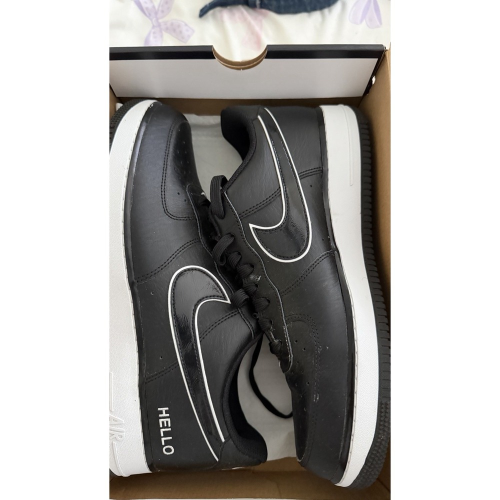 Nike Air Force 1 '07 LX Black White CZ0327-001 Men's 11 Women's 12.5 Shoes